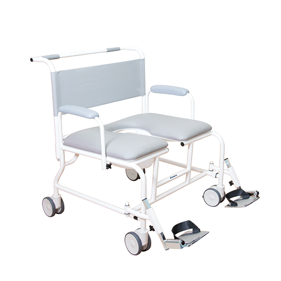 bariatric commode chair with wheels