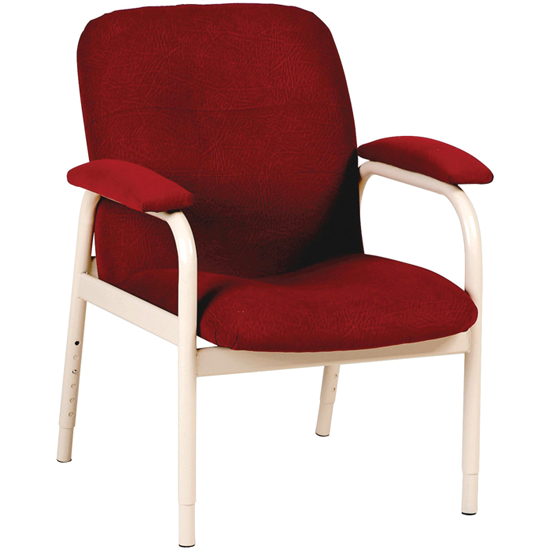 low chair with back