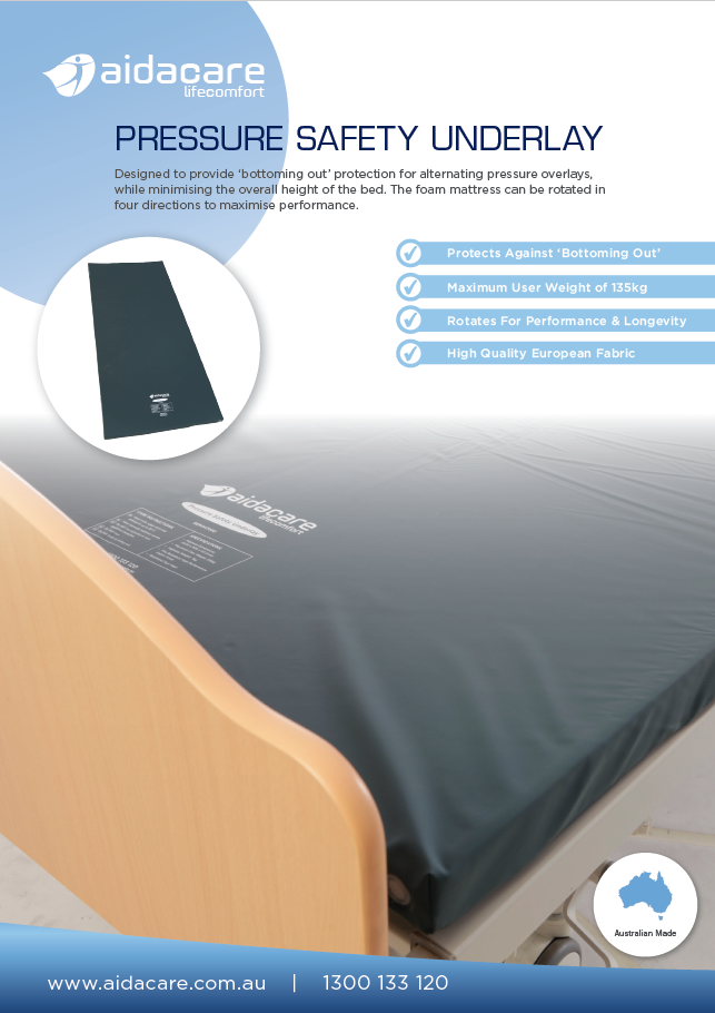 NEW Lifecomfort Pressure Safety Underlay