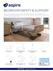 Aspire Bedroom Safety & Support Flyer