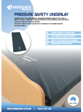 Lifecomfort Pressure Safety Underlay Flyer
