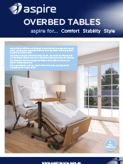 aidacare over bed table