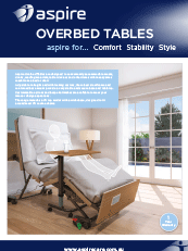 Aspire Overbed Table Brochures