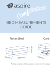 Aspire ComfiMotion Bed Measurements Guide
