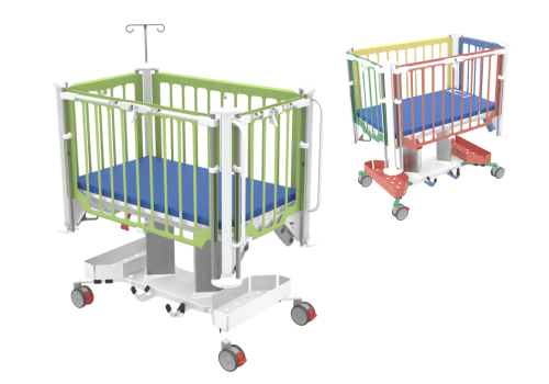 4H175E Electric Paediatric Cot Colours.png